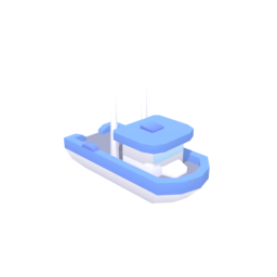 Boat Fishing Small